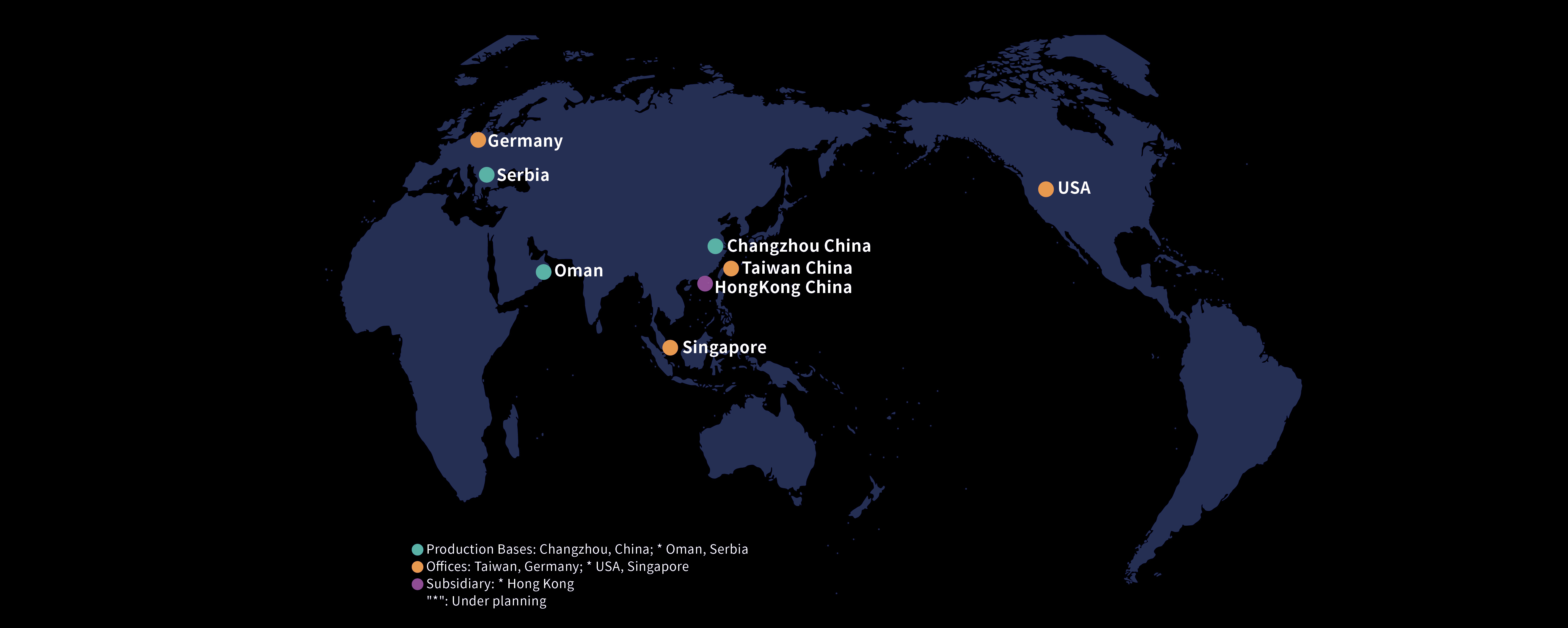 Global Footprint Map